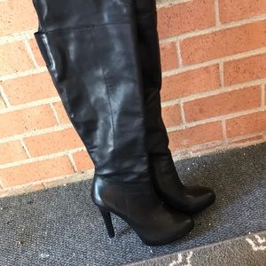 Knee high boots